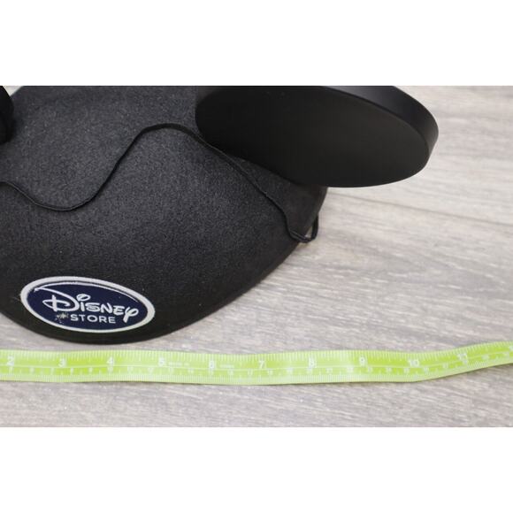 Disney Store Black Mickey Mouse Ears Hat Adult One Size Chin Strap Classic Cap - Picture 15 of 15